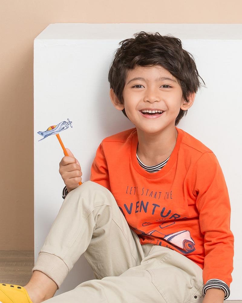 兒童印花T恤(T-Shirt)穿搭推薦