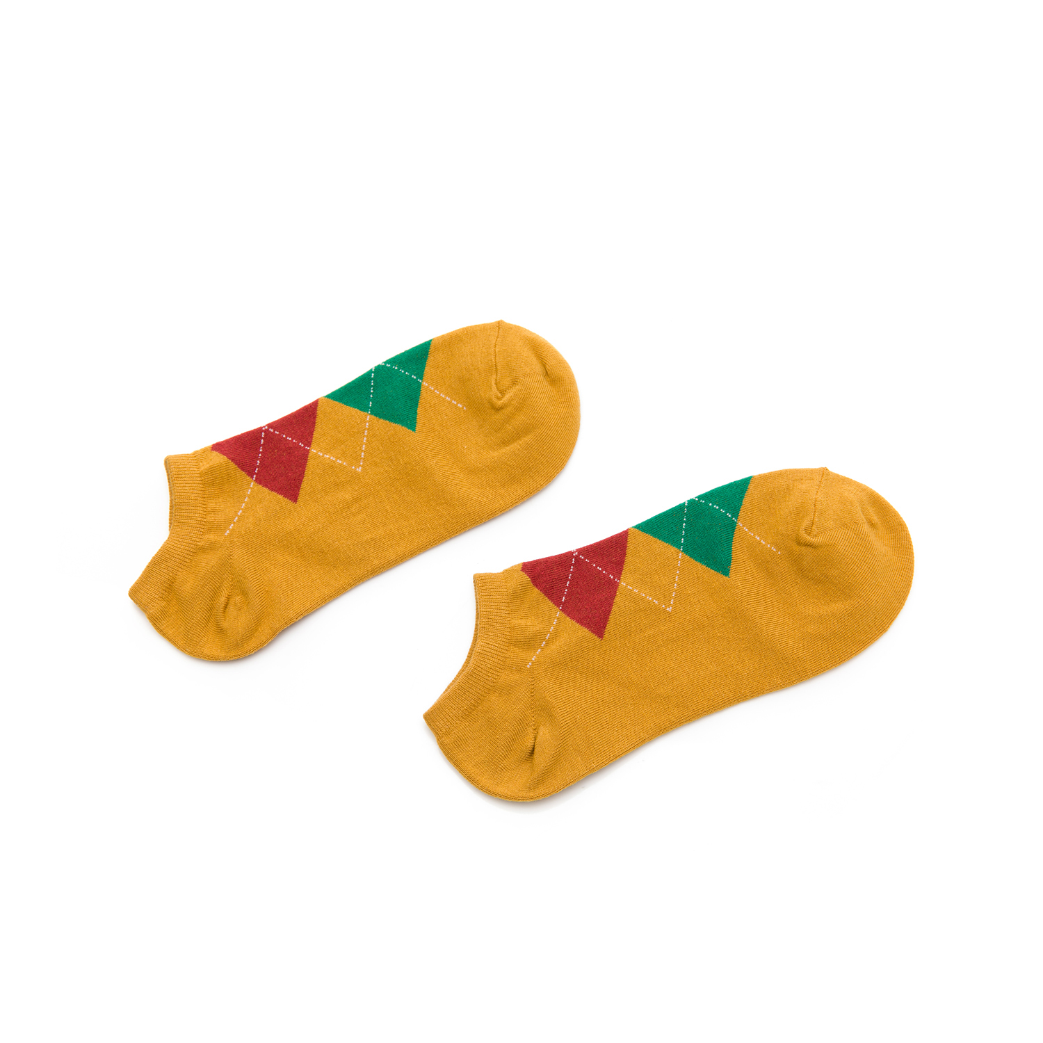 (台灣製造)素色/簡約圖騰休閒短襪