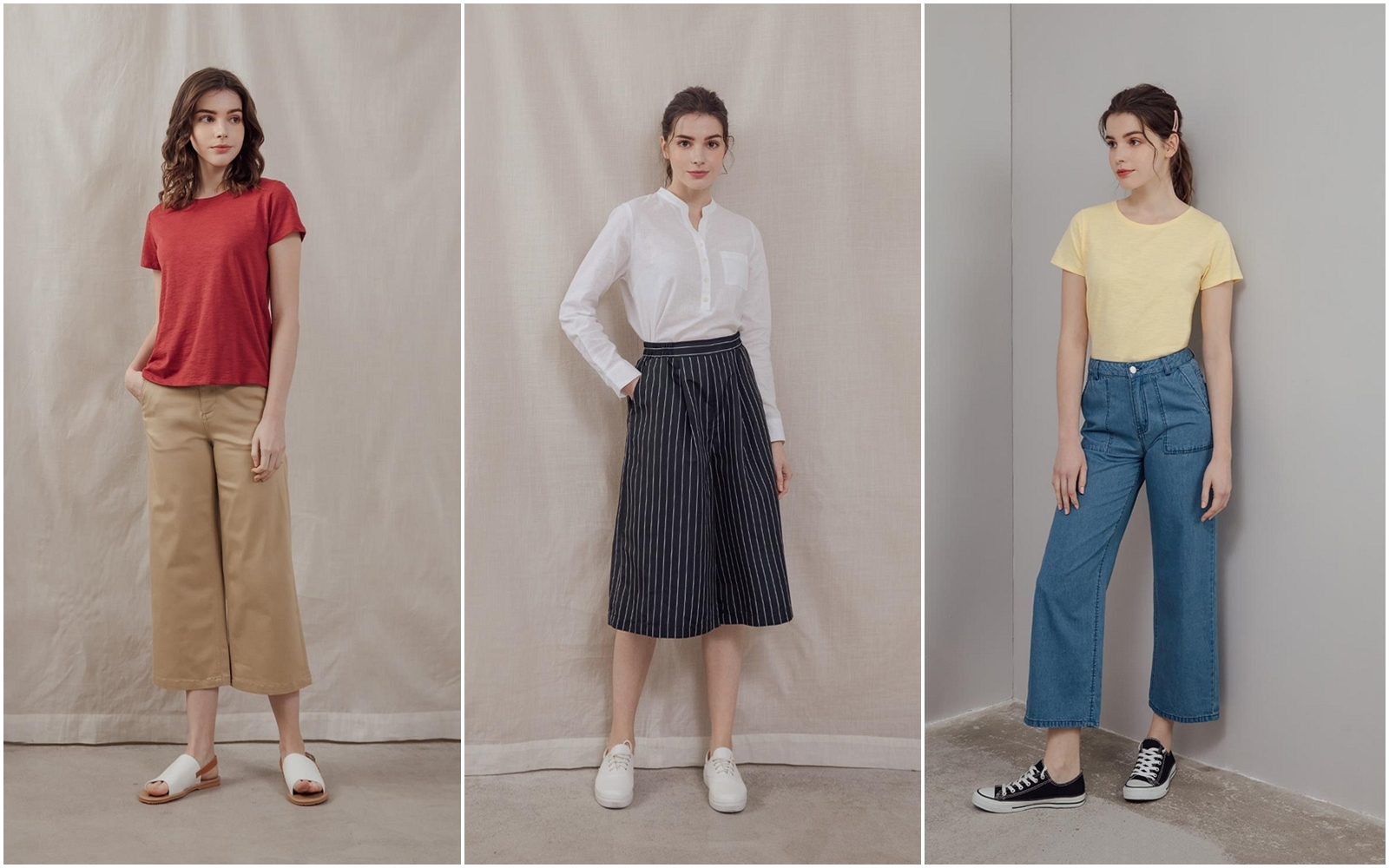 夏日穿搭必備八大單品_寬褲