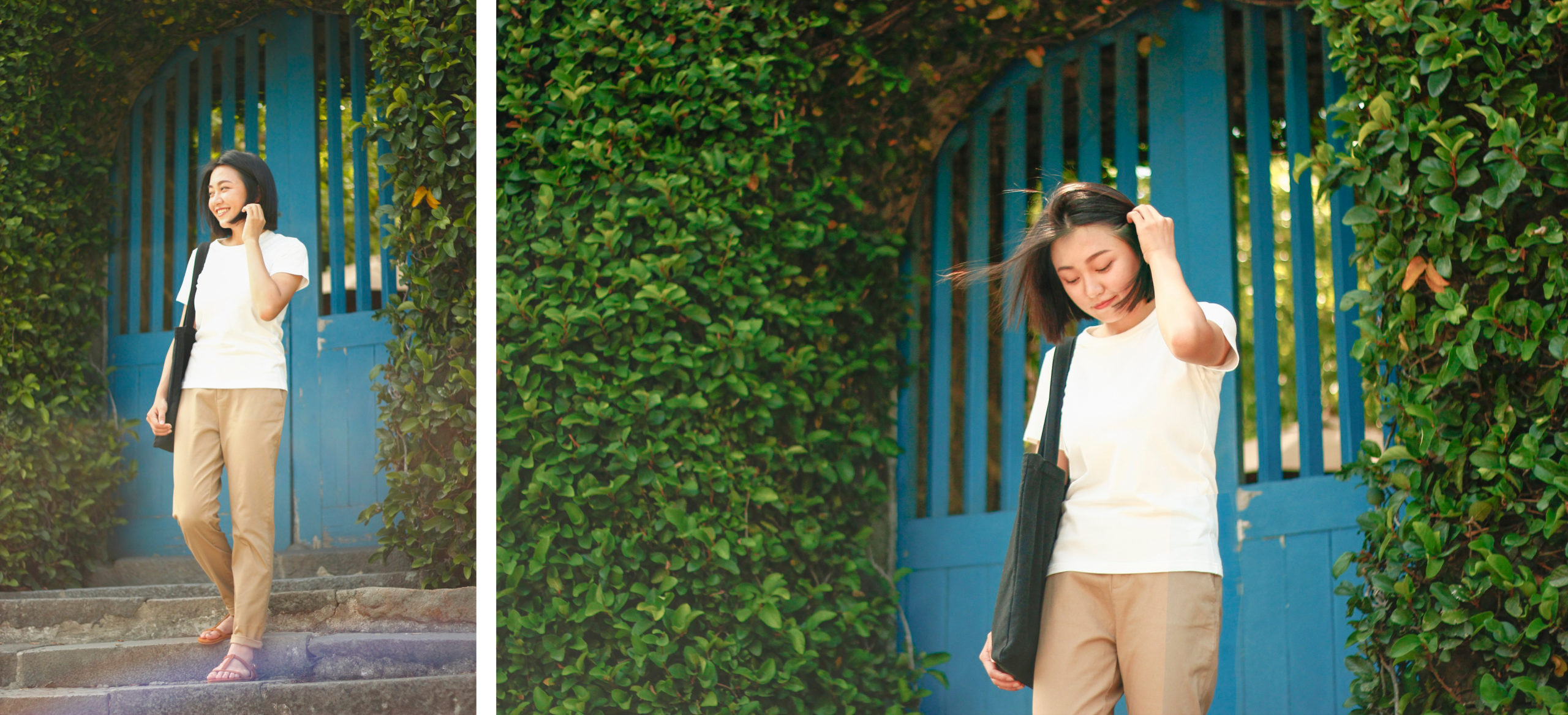 單品2:厚磅素TEE