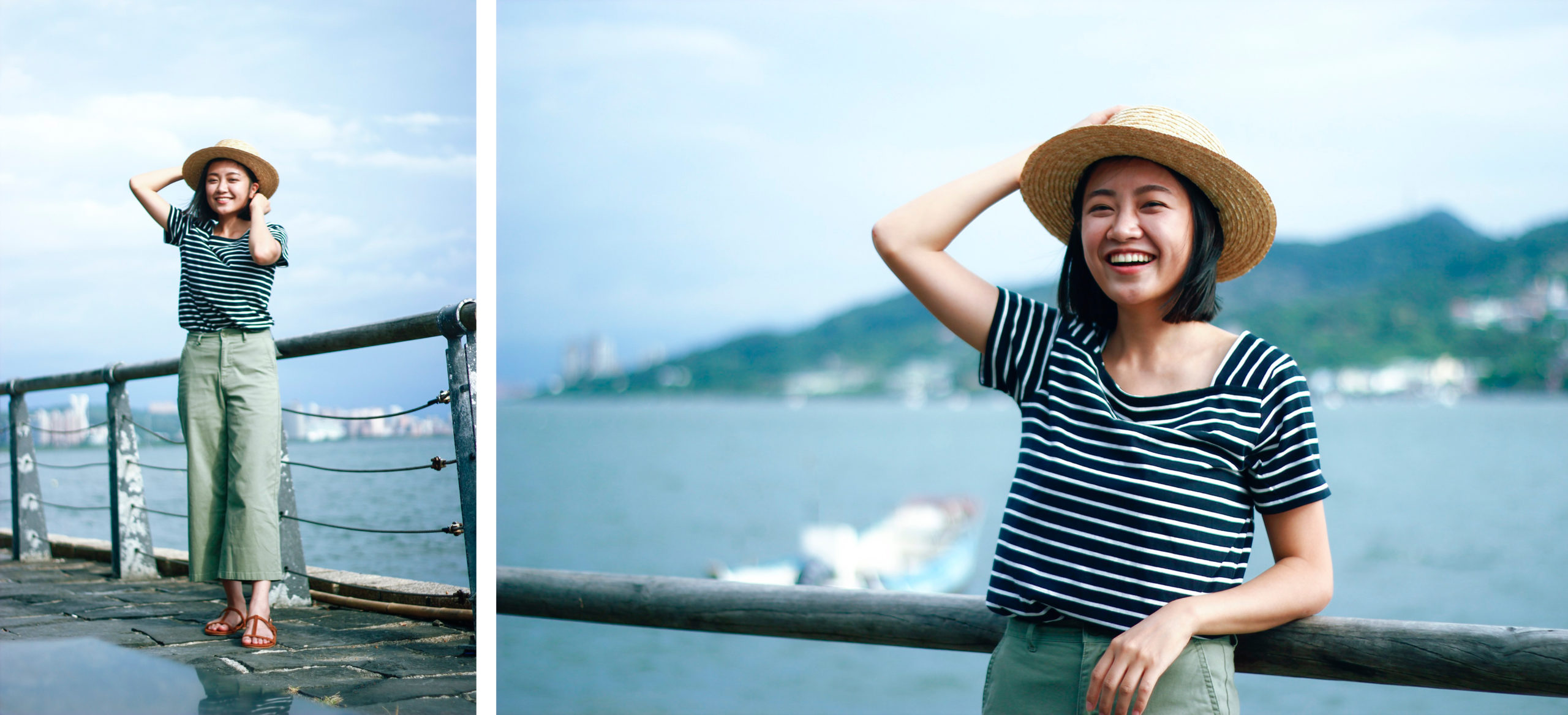 單品7：方領剪裁TEE